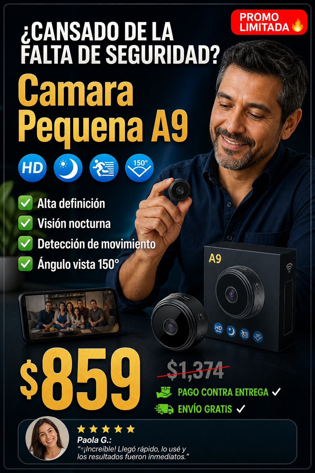 Camara Pequena A9 - imagen 3