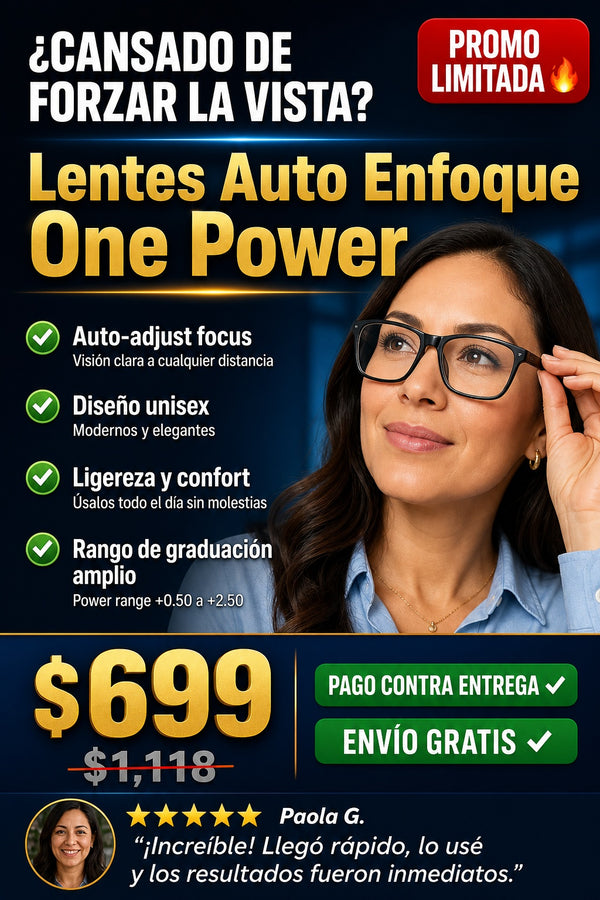 Lentes Auto Enfoque One Power - imagen 3