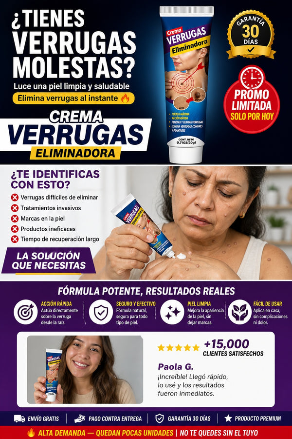 Crema Para Eliminar Verrugas - imagen 3