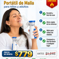 Nebulizador Electrico Portatil De Malla para niños y personas aduntas - imagen 3