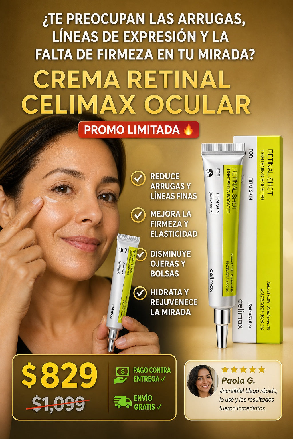 Crema Retinal Celimax Ocular - imagen 3
