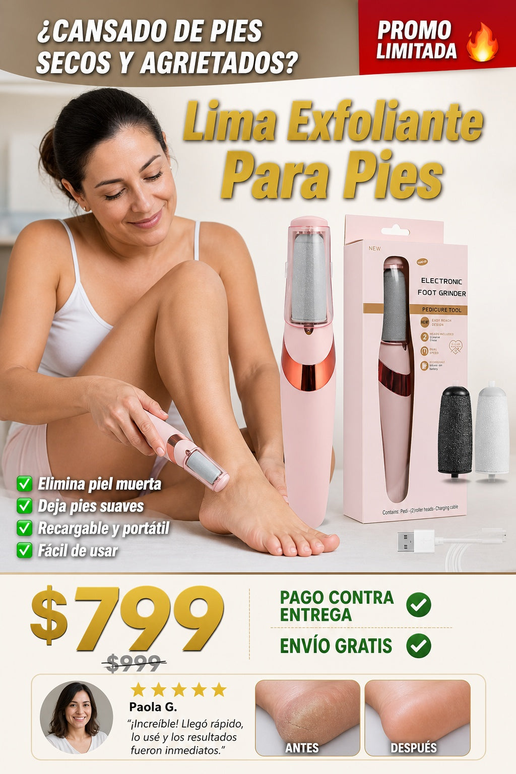 Lima Exfoliante Para Pies - imagen 3