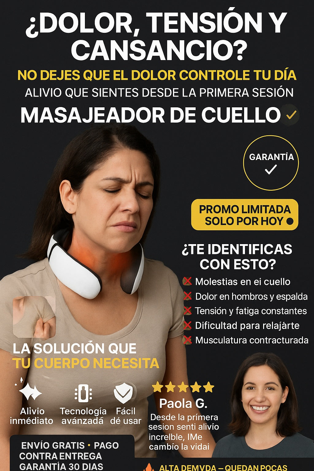 masajeador de cuello - imagen 3