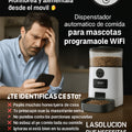 Dispensador automático de comida para mascotas programable con cámara WiFi - imagen 3