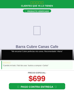 Barra Cubre Canas Cafe — testimonios