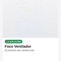 Foco Ventilador — solucion