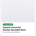 Soporte Universal Ruedas Ajustable Base — solucion