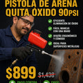 Pistola De Arena Quita Oxido 90psi - imagen 3
