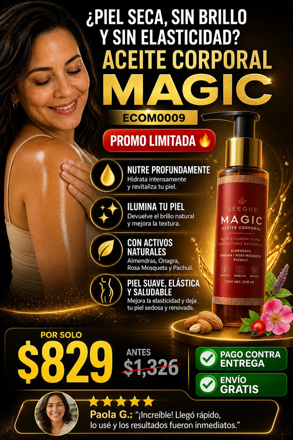 Aceite Corporal Magic Ecom0009 - imagen 3