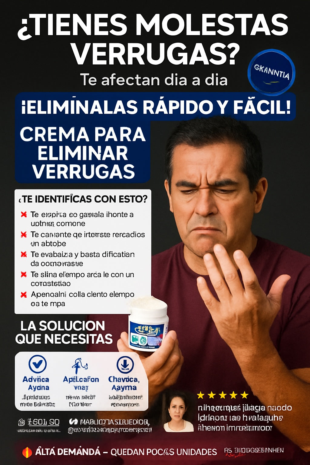 Crema Para Eliminar Verrugas - imagen 3