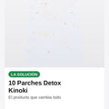 10 Parches Detox Kinoki — solucion
