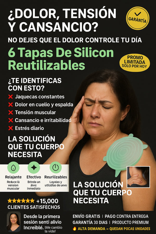 6 Tapas De Silicon Reutilizables - imagen 3
