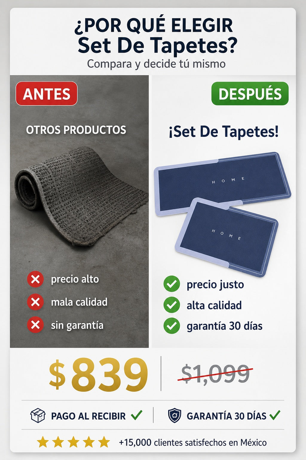 Set De Tapetes - imagen 4