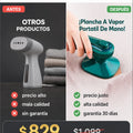 Plancha A Vapor Portatil De Mano - imagen 4
