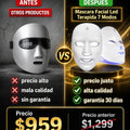 Mascara Facial Led Terapida 7 Modos - imagen 4