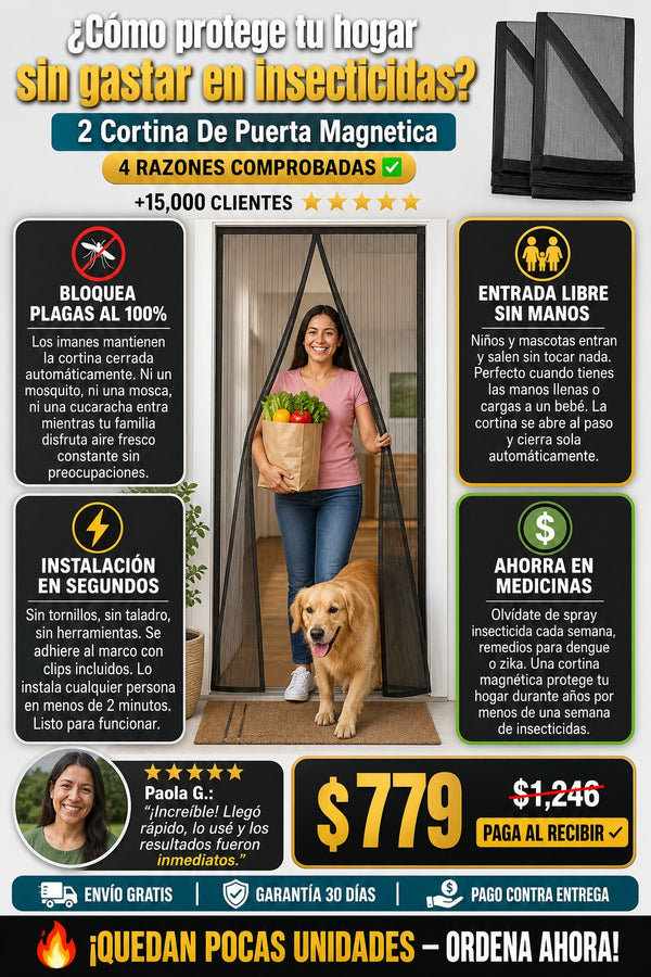 2 Cortina De Puerta Magnetica - sección 4