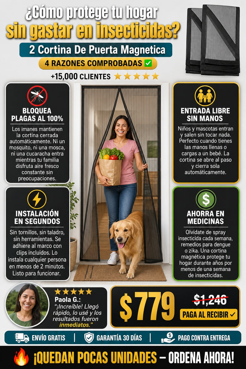 2 Cortina De Puerta Magnetica - sección 4
