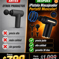 Pistola Masajeador Portatil Muscular - imagen 4