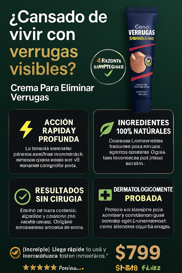 Crema Para Eliminar Verrugas - sección 4