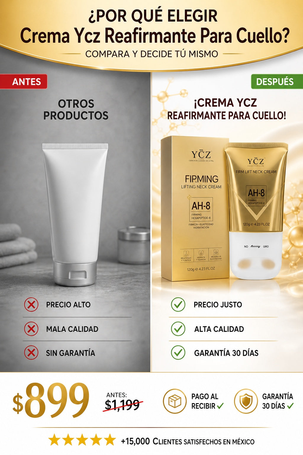 Crema Ycz Reafirmante Para Cuello - imagen 4