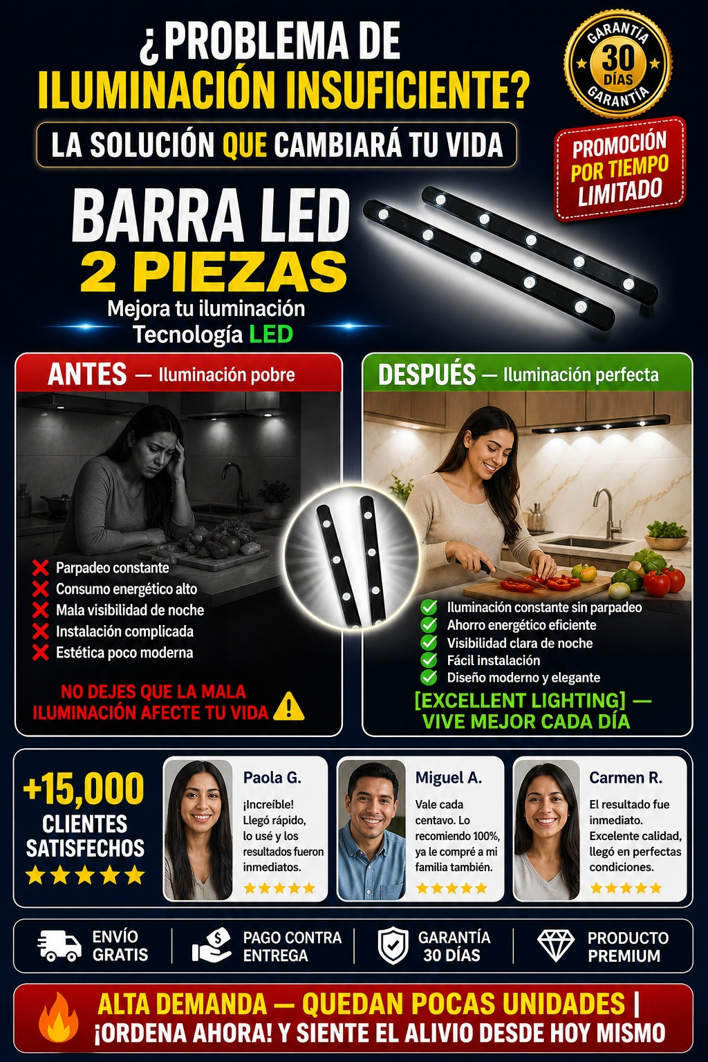 Barra Led 2 Piezas - imagen 4
