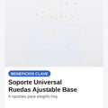 Soporte Universal Ruedas Ajustable Base — beneficios