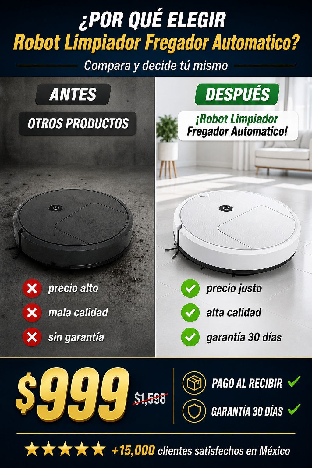 Robot Limpiador Fregador Automatico - imagen 4