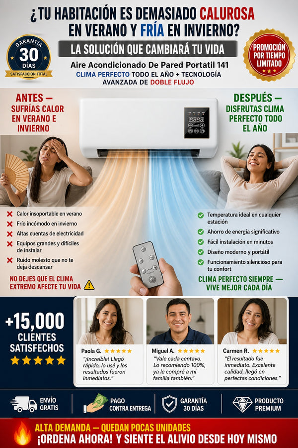 Aire Acondicionado De Pared Portatil 141 - imagen 4