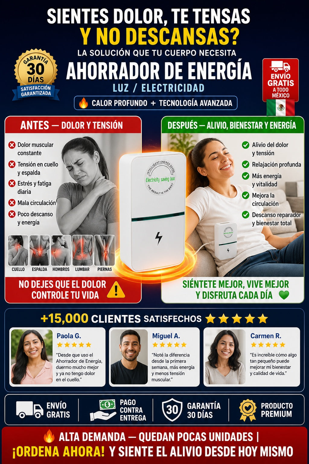 Ahorrador De Energia Luz Electricidad - imagen 4