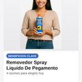 Removedor Spray Liquido De Pegamento — beneficios