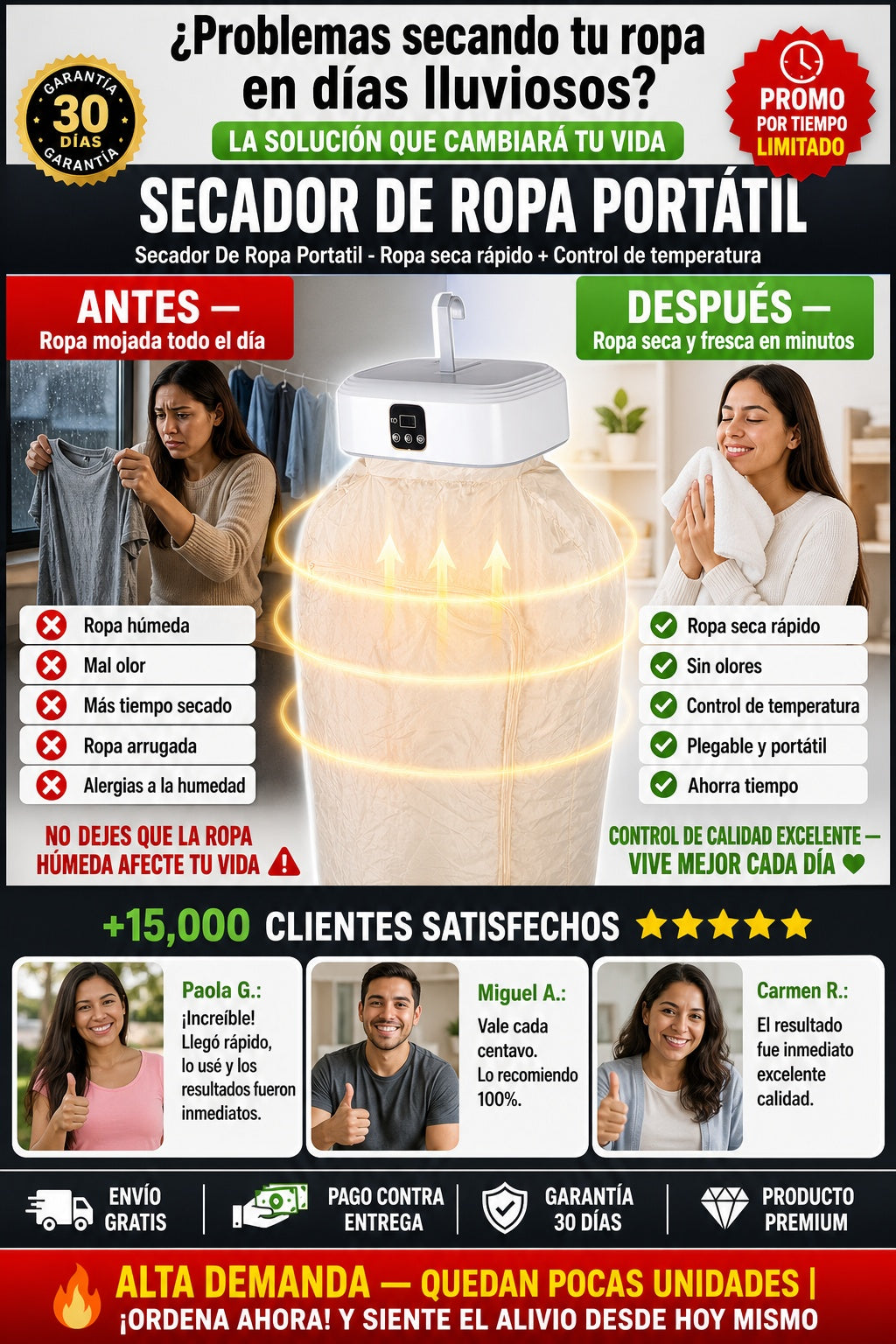 Secador De Ropa Portatil - imagen 4