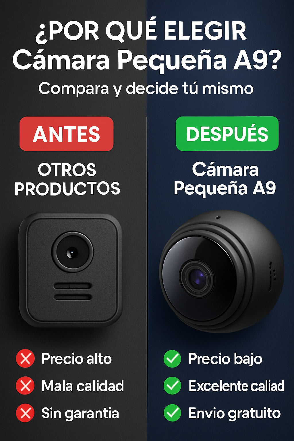 Camara Pequena A9 - imagen 4
