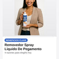 Removedor Spray Liquido De Pegamento — beneficios