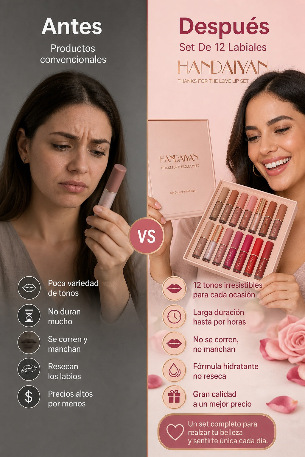 Set De 12 Labiales - imagen 4