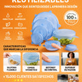 6 Tapas De Silicon Reutilizables - imagen 5
