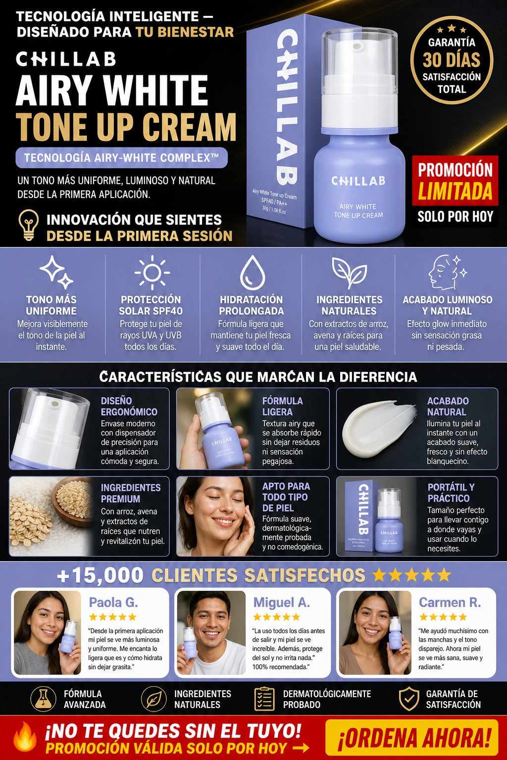 Crema Chillab Aclaradora Blanqueadora - imagen 5