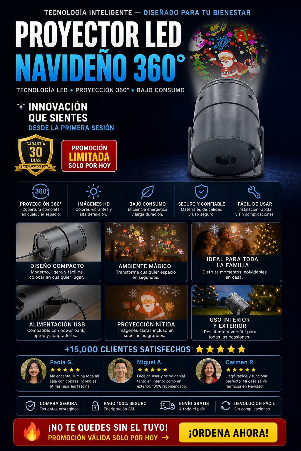 ¡La Navidad Se Adelanta! Asegura el Proyector Más Vendido Antes de que Se Agote Como el Año Pasado - imagen 5