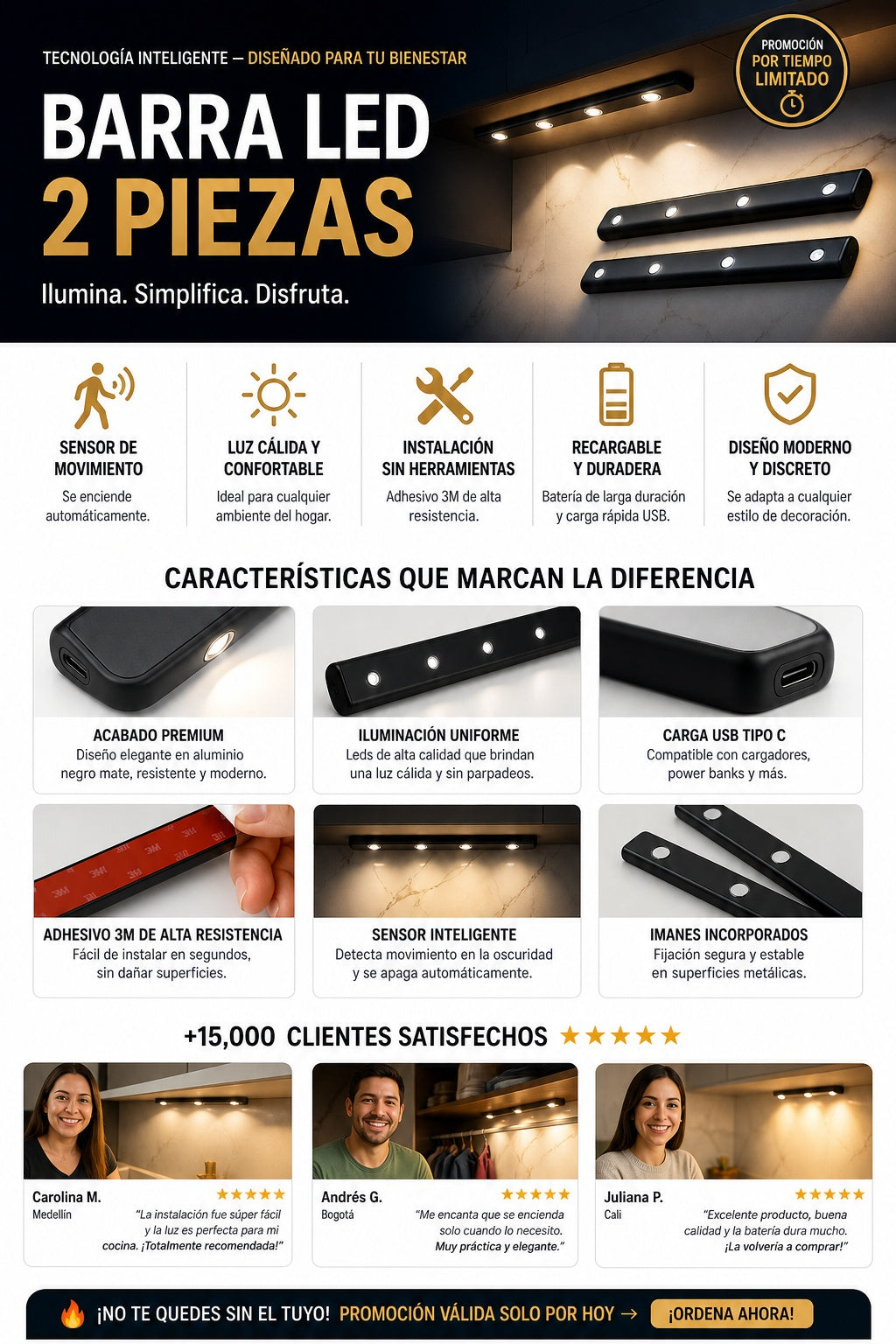 Barra Led 2 Piezas - imagen 5