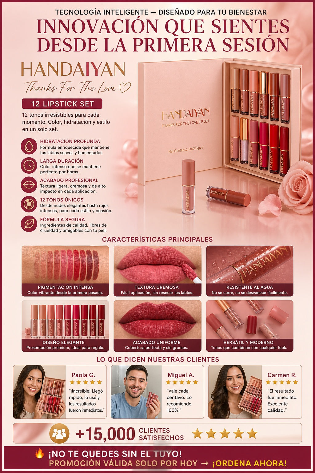 Set De 12 Labiales - imagen 5