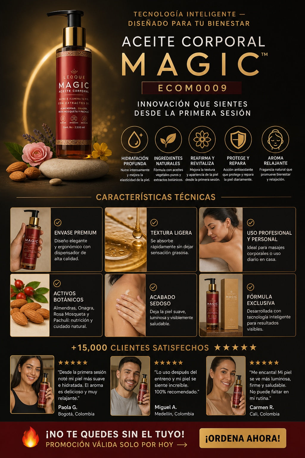 Aceite Corporal Magic Ecom0009 - imagen 5