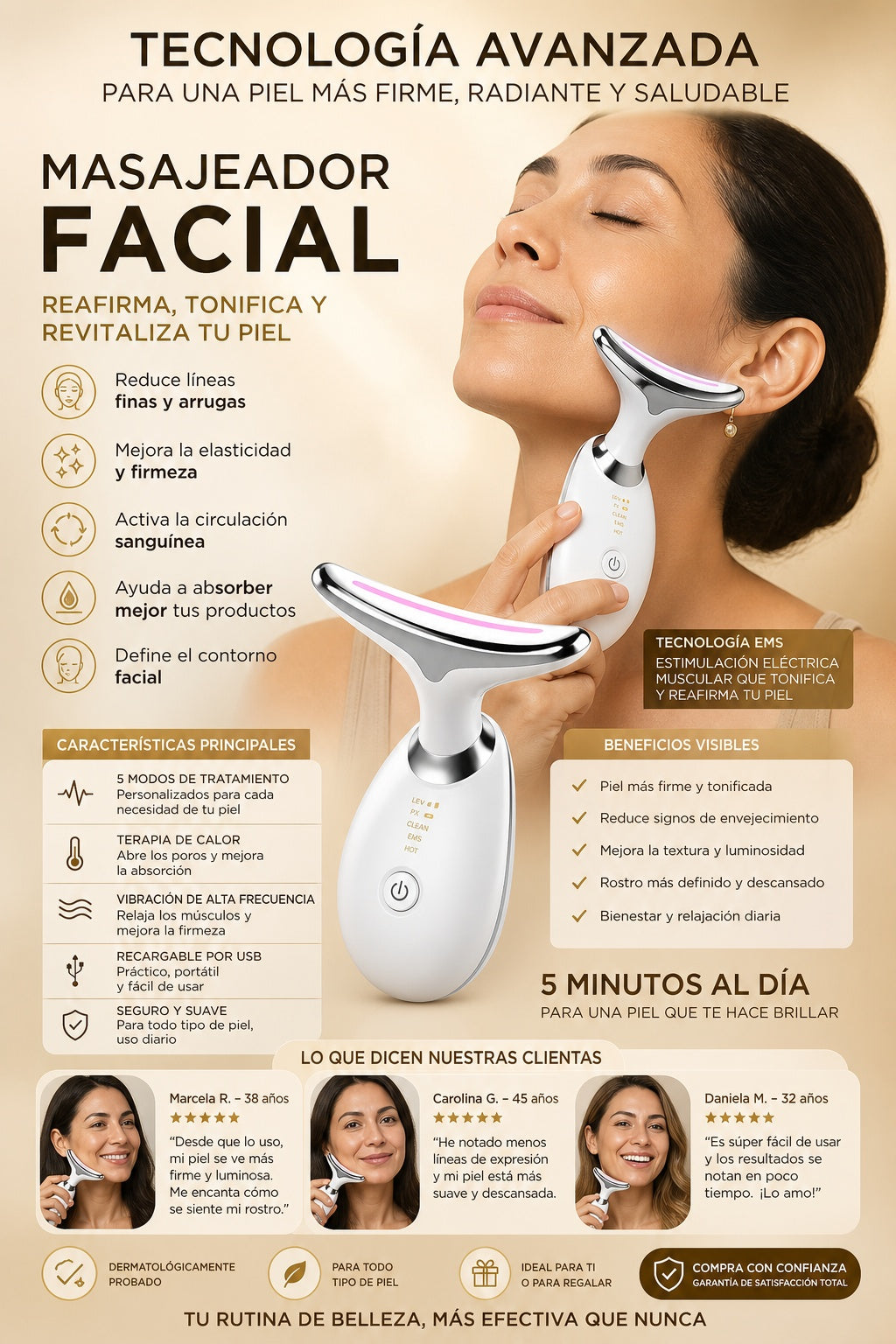 Masajeador Facial - imagen 5