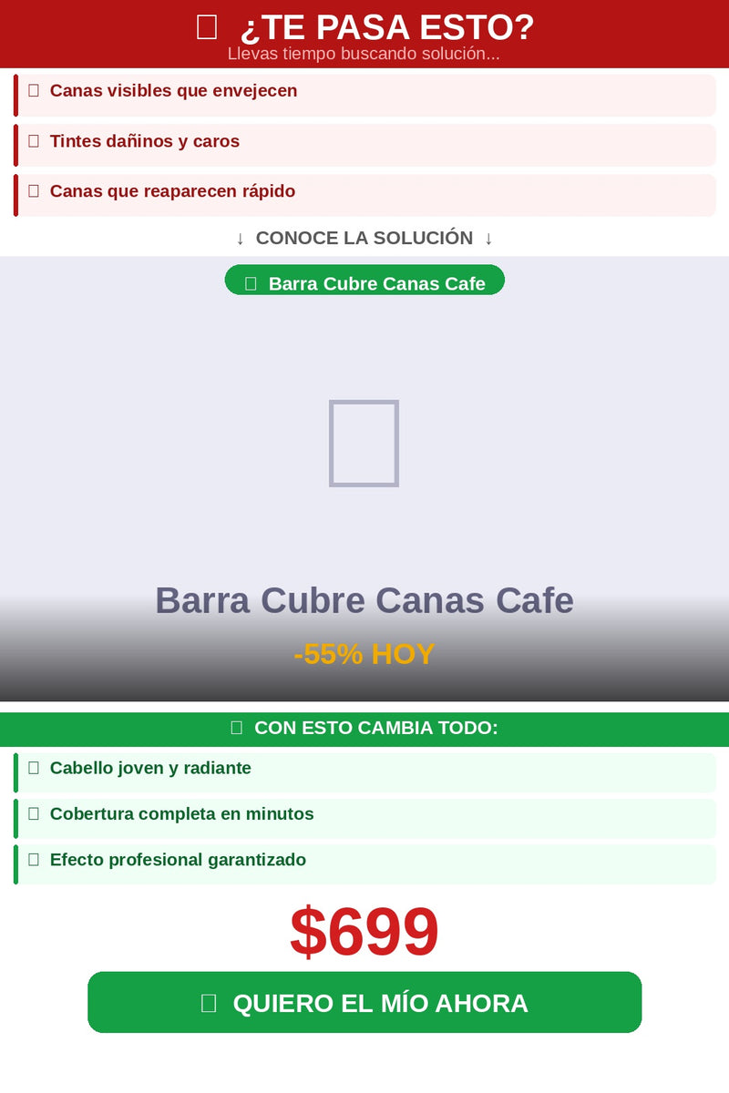 Barra Cubre Canas Cafe — problema-solucion