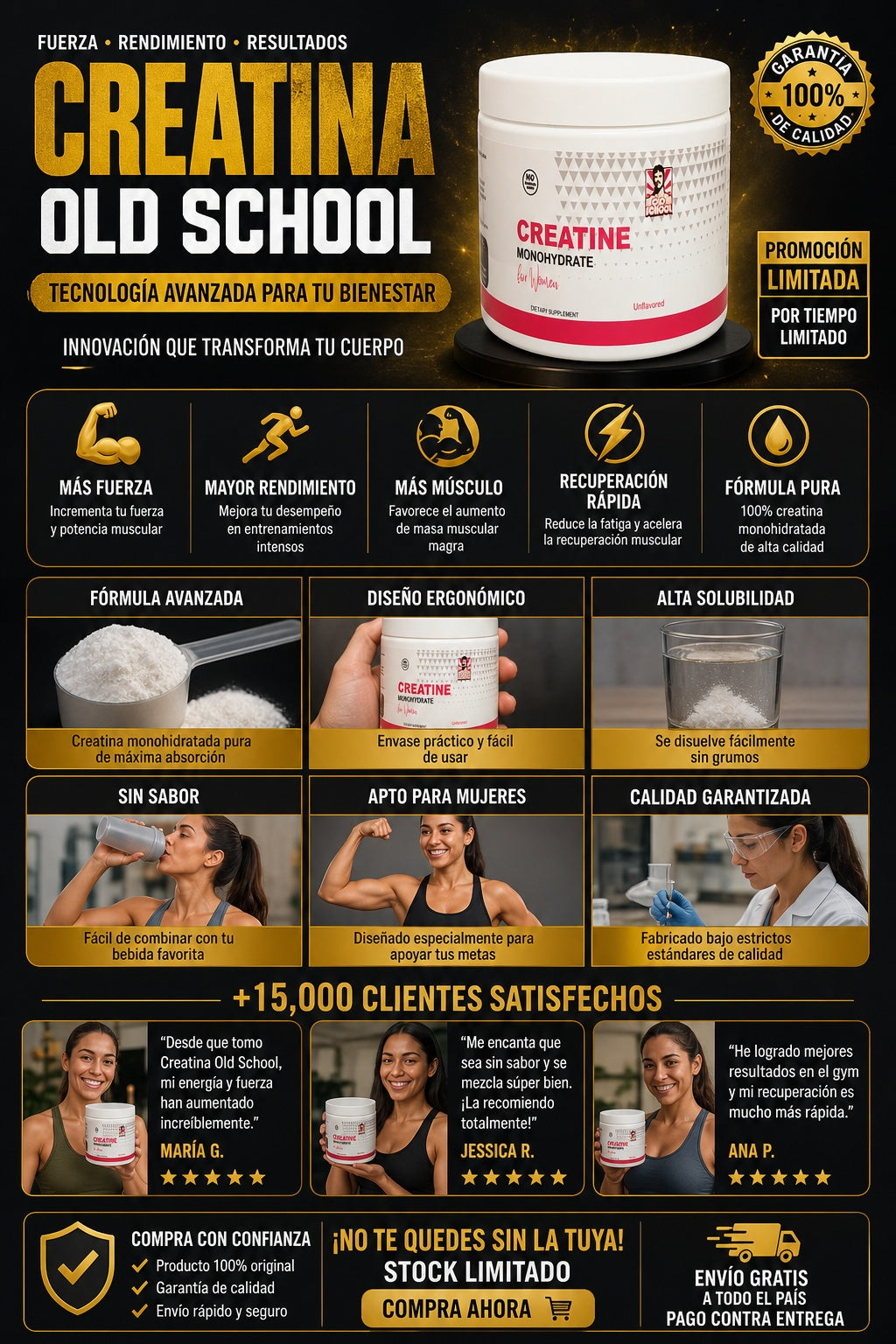 Creatina Old School - imagen 5