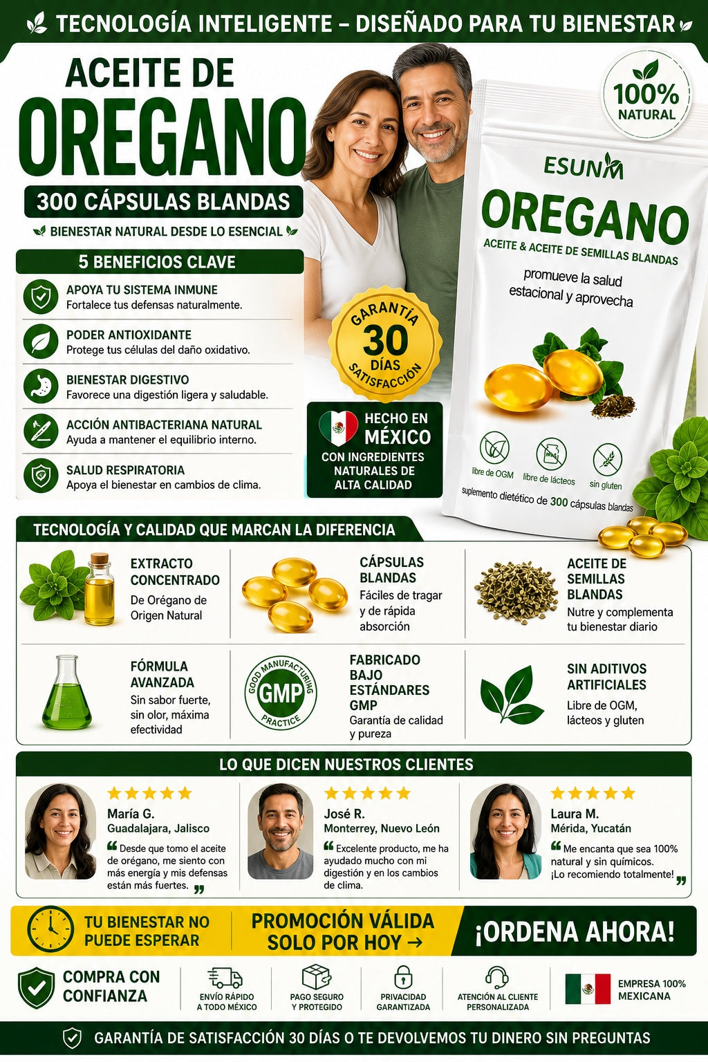 Aceite De Oregano 300 Capsulas - imagen 5