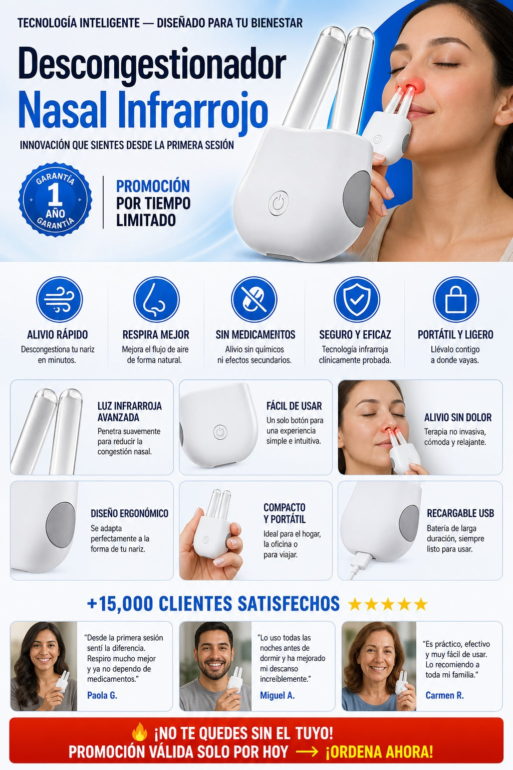 Descongestionador Nasal Infrarrojo - imagen 5