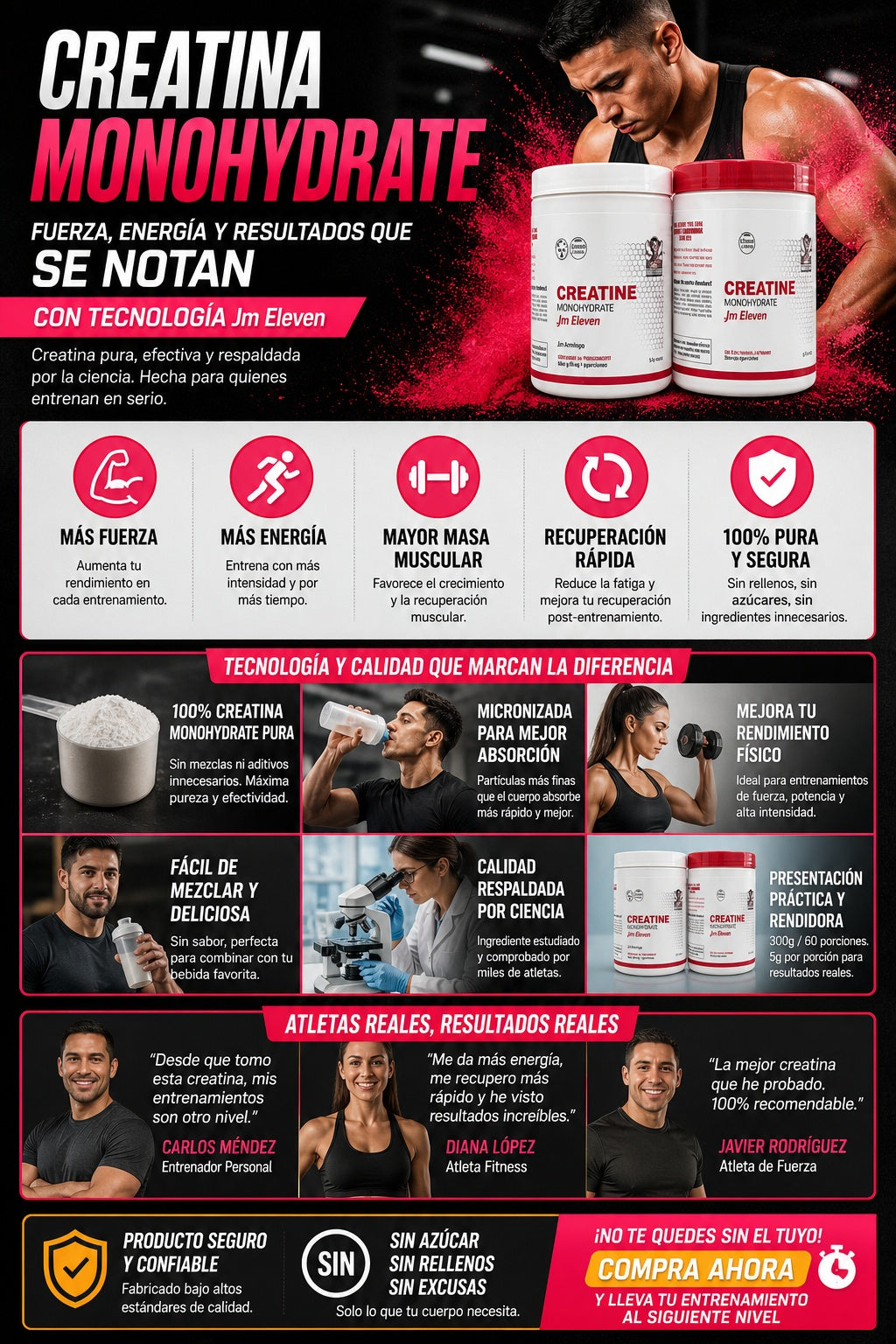 Creatina Old School para las ponpis de la mujer - imagen 5