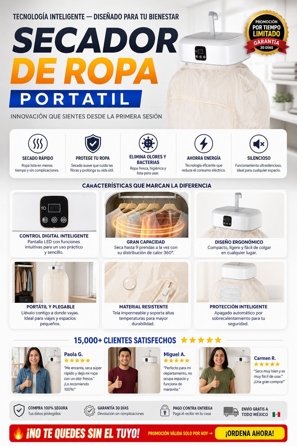 Secador De Ropa Portatil - imagen 5