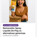 Removedor Spray Liquido De Pegamento — comparativa