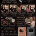 Estuche De Maquillaje Con Espejo Led - imagen 6