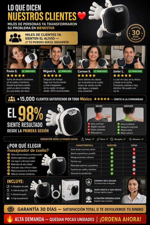 masajeador de cuello - imagen 6